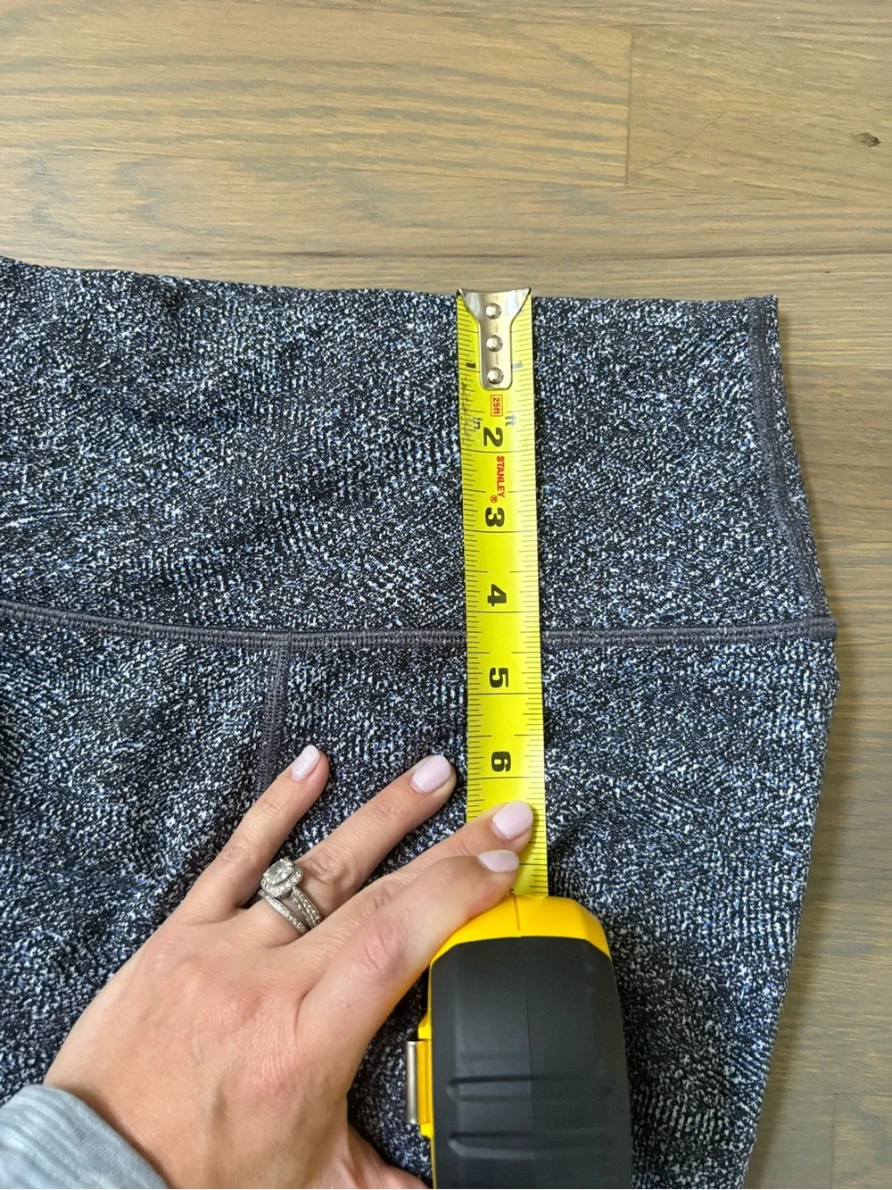 lululemon athletica Heathered Charcoal Leggings